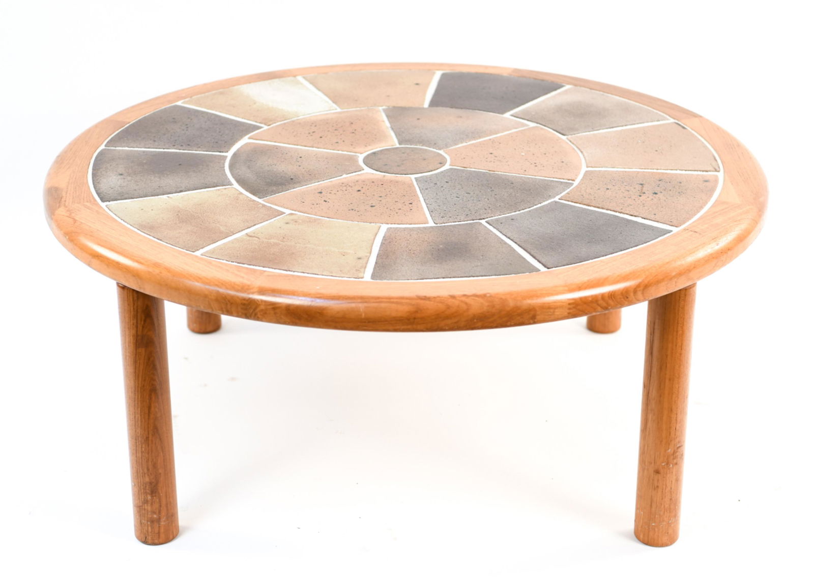 HASLEV DANISH CERAMIC TILE TOP COFFEE TABLE (1 of 13)
