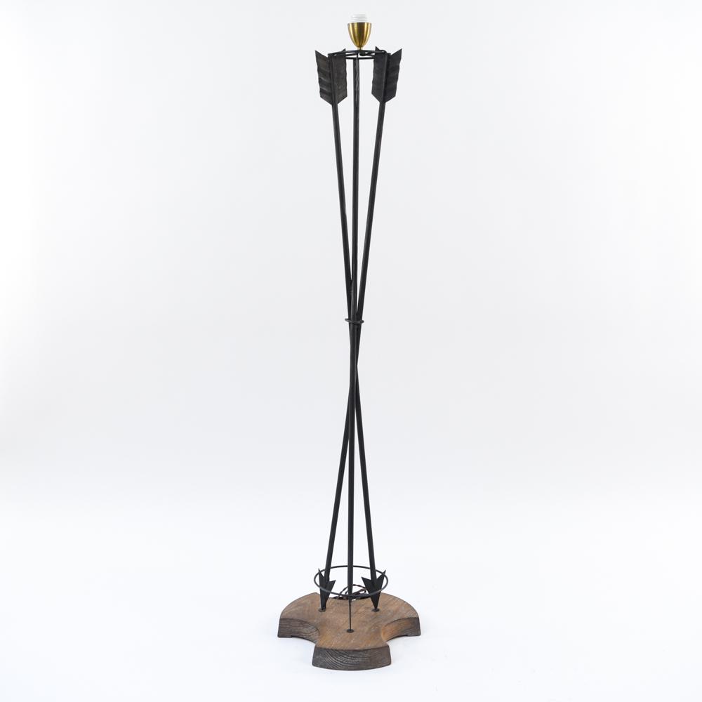 ATTR. ANDRE ARBUS FRENCH NEOCLASSICAL FLOOR LAMP (1 of 10)