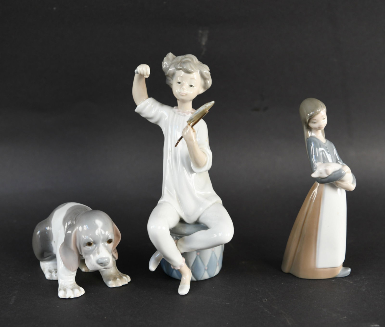 GROUPING OF LLADRO PORCELAIN FIGURES (1 of 10)
