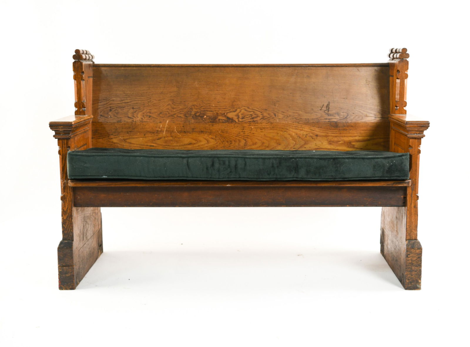 OAK PEW BENCH (1 of 9)