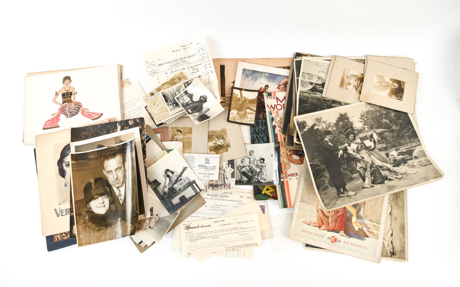 GROUPING ARTIST EPHEMERA DAN SWEENEY (1860-1958) (1 of 9)