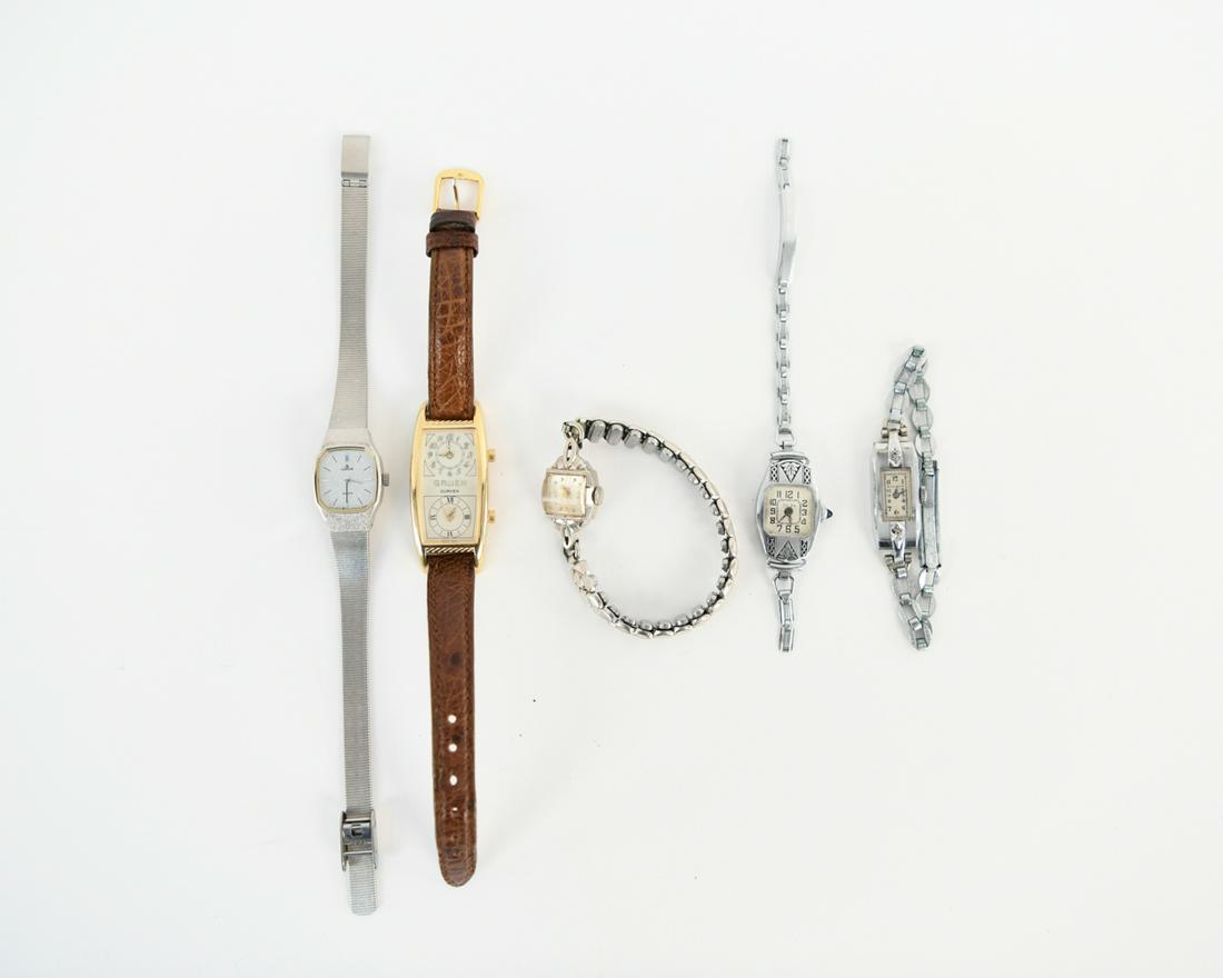 GROUPING OF WATCHES INCL. GOLD (1 of 8)