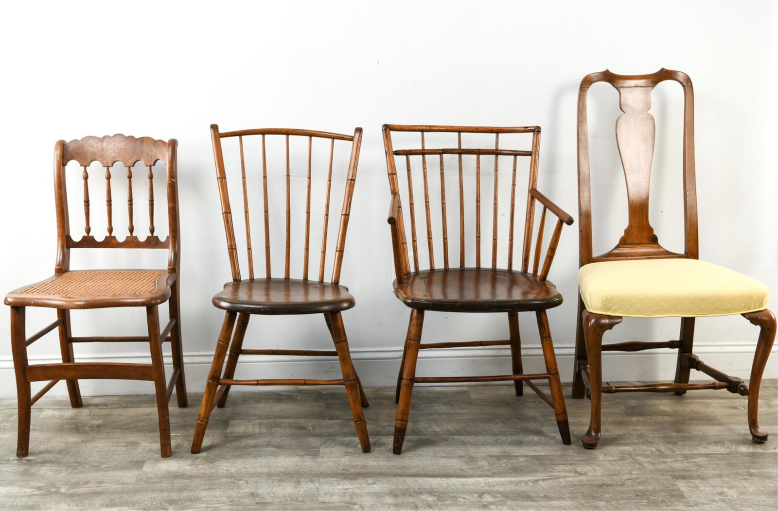 GROUPING OF (4) CHAIRS (1 of 8)