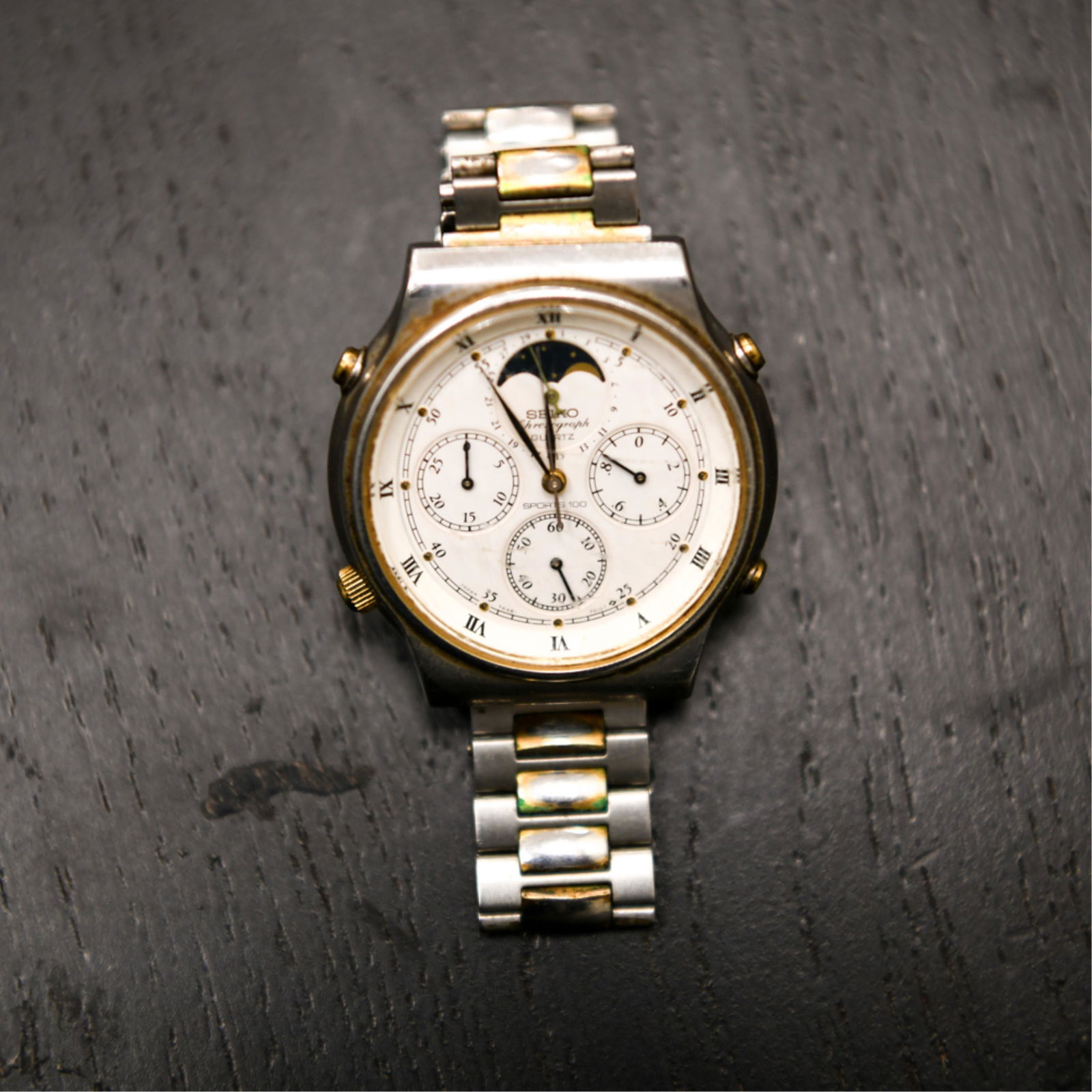 seiko moon phase watch