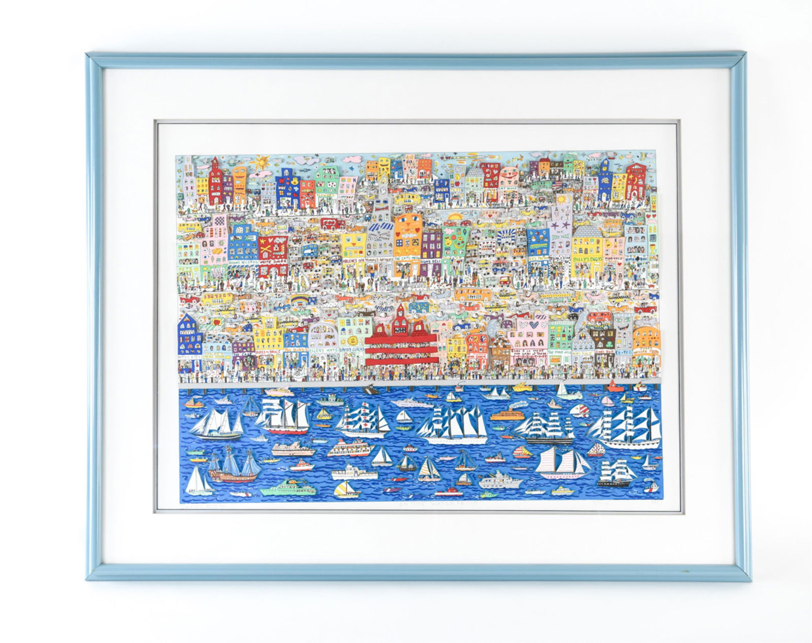 James Rizzi 'living Near The Water' (1993)