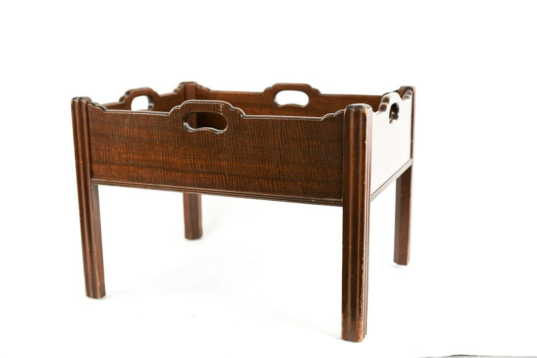 ANTIQUE GEORGIAN STYLE BUTLERS SIDE TABLE (1 of 8)