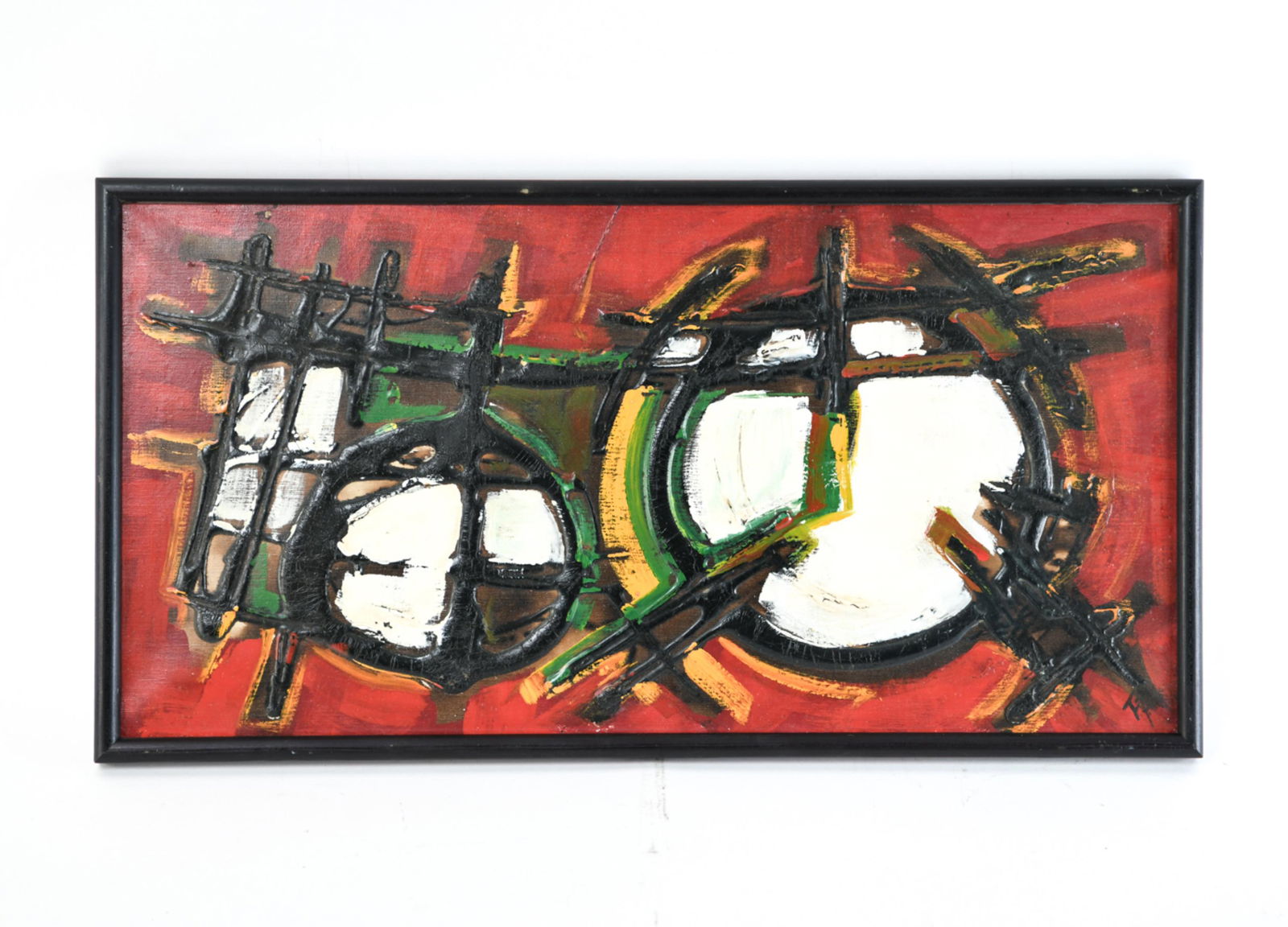 F.J. MODERN ABSTRACT O/C (1 of 9)