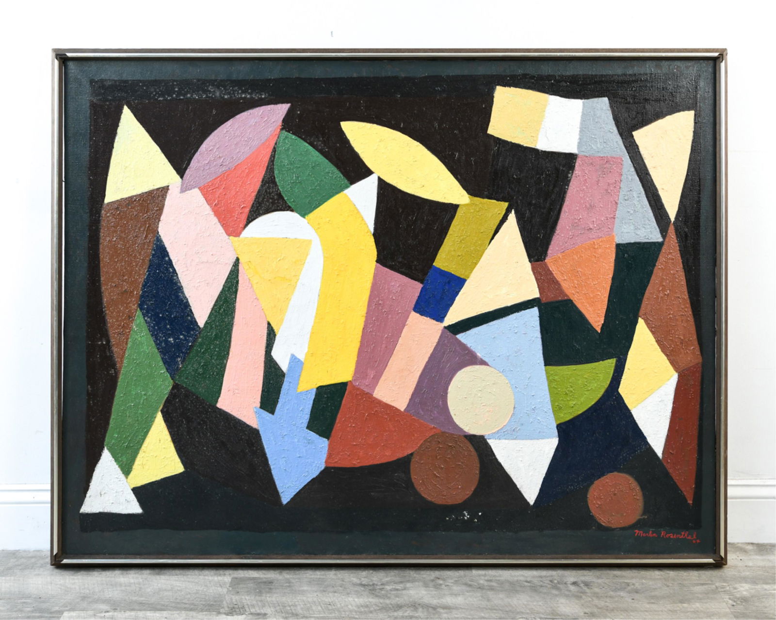 MARTIN ROSENTHAL (1899-1974) ABSTRACT O/C (1 of 11)