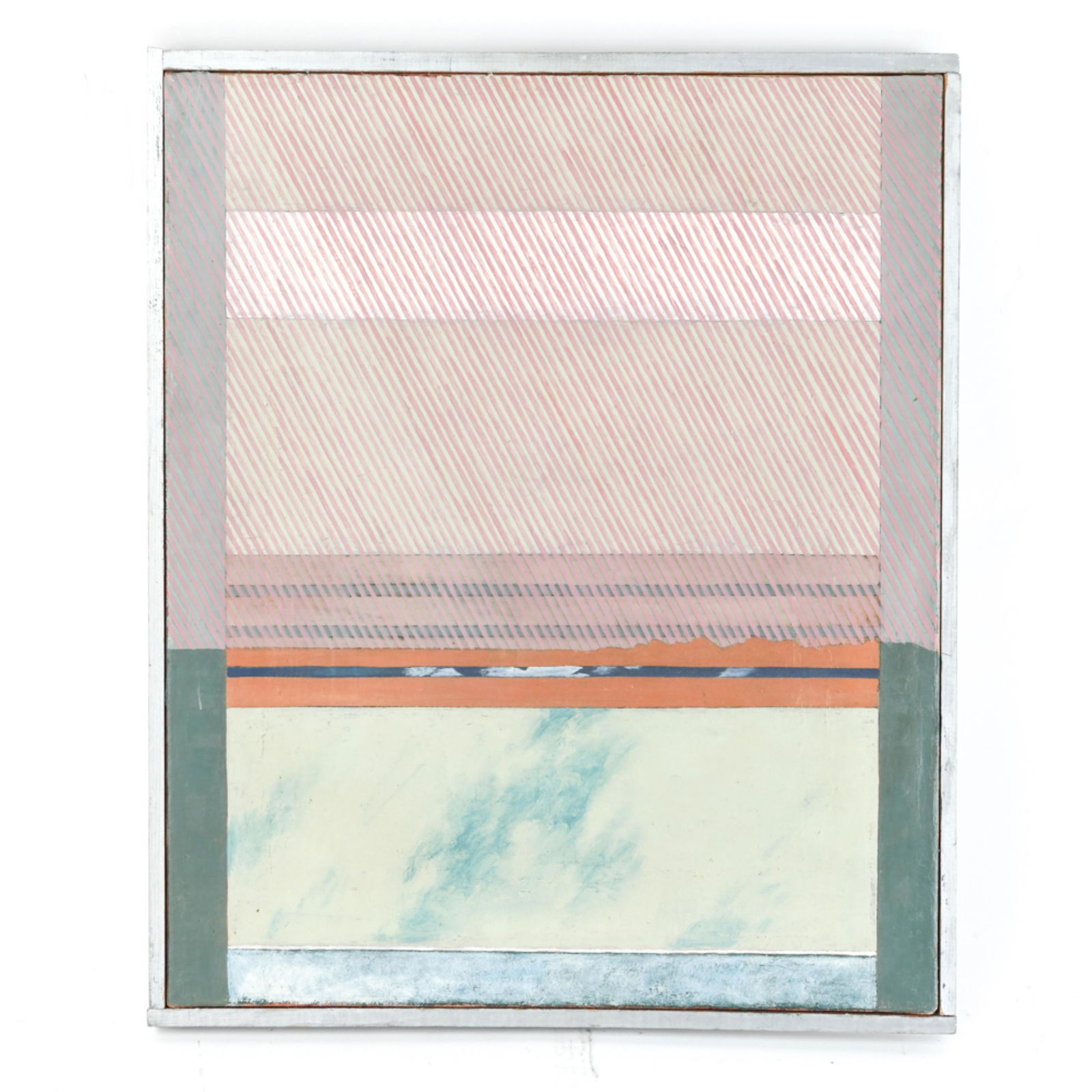 ENA DAM, DANISH (B 1964) ABSTRACT MODERNIST O/C (1 of 6)