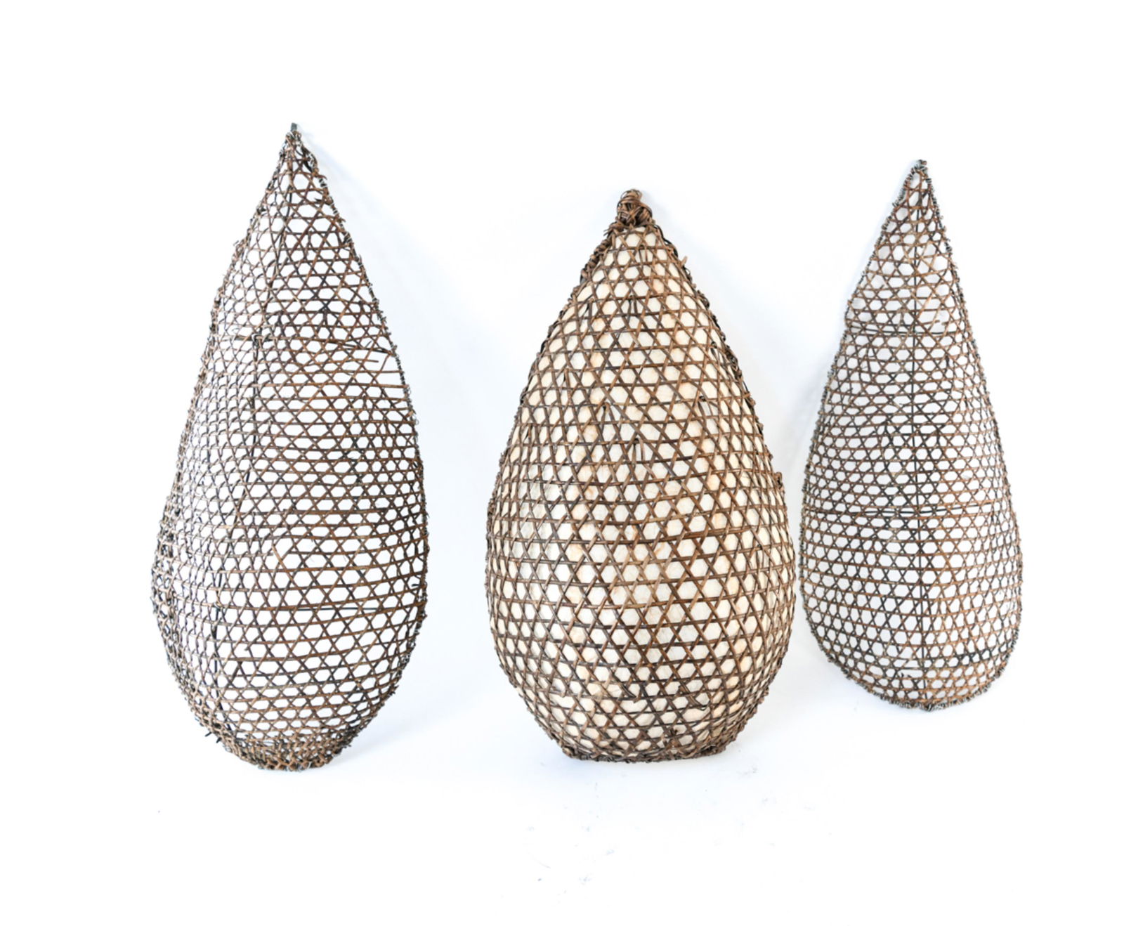 (3) INDONESIAN WALL HANGINGS (1 of 9)