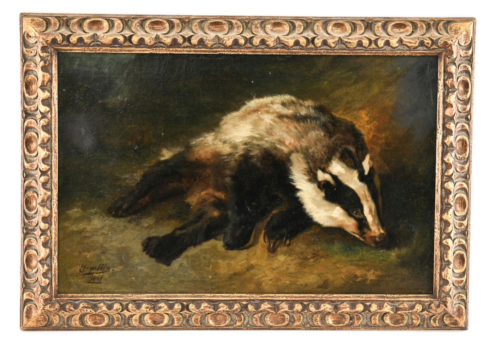 JOSEPH URBAIN MELIN, FRENCH (1814 - 1886) O/C (1 of 6)