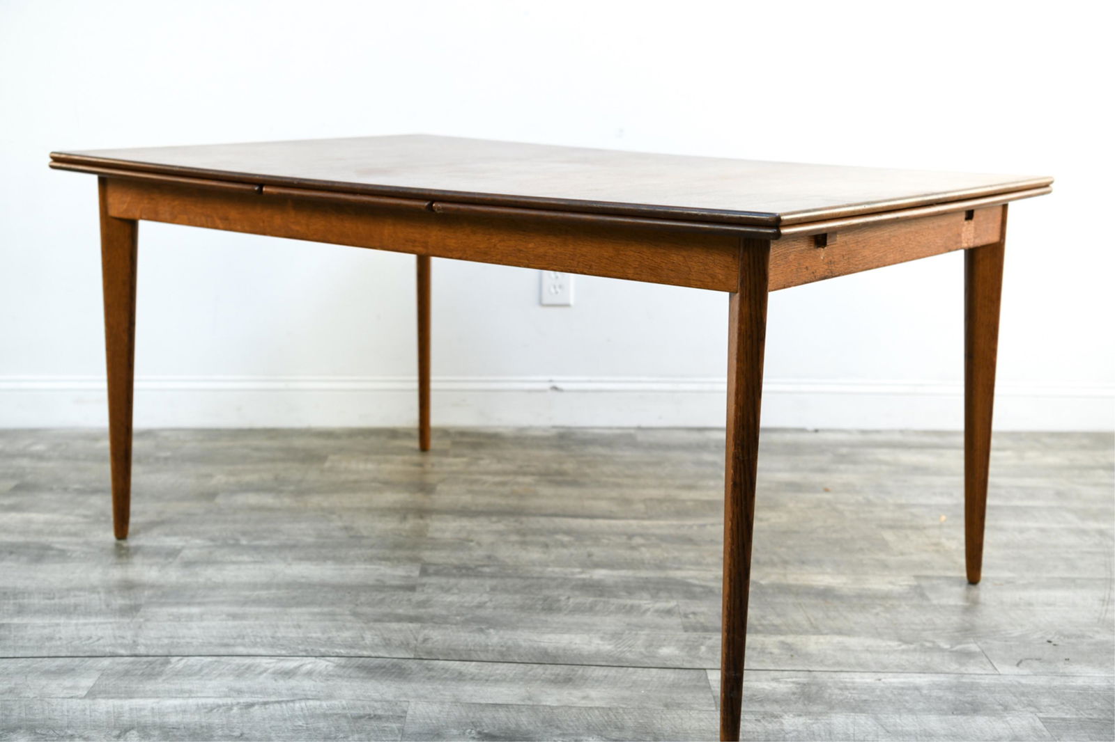 MID-CENTURY DUX FLIP TOP TEAK DINING TABLE (1 of 13)