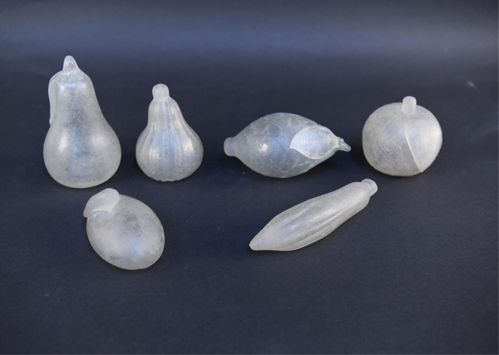 (6) MURANO GLASS FRUIT GROUPING (1 of 10)