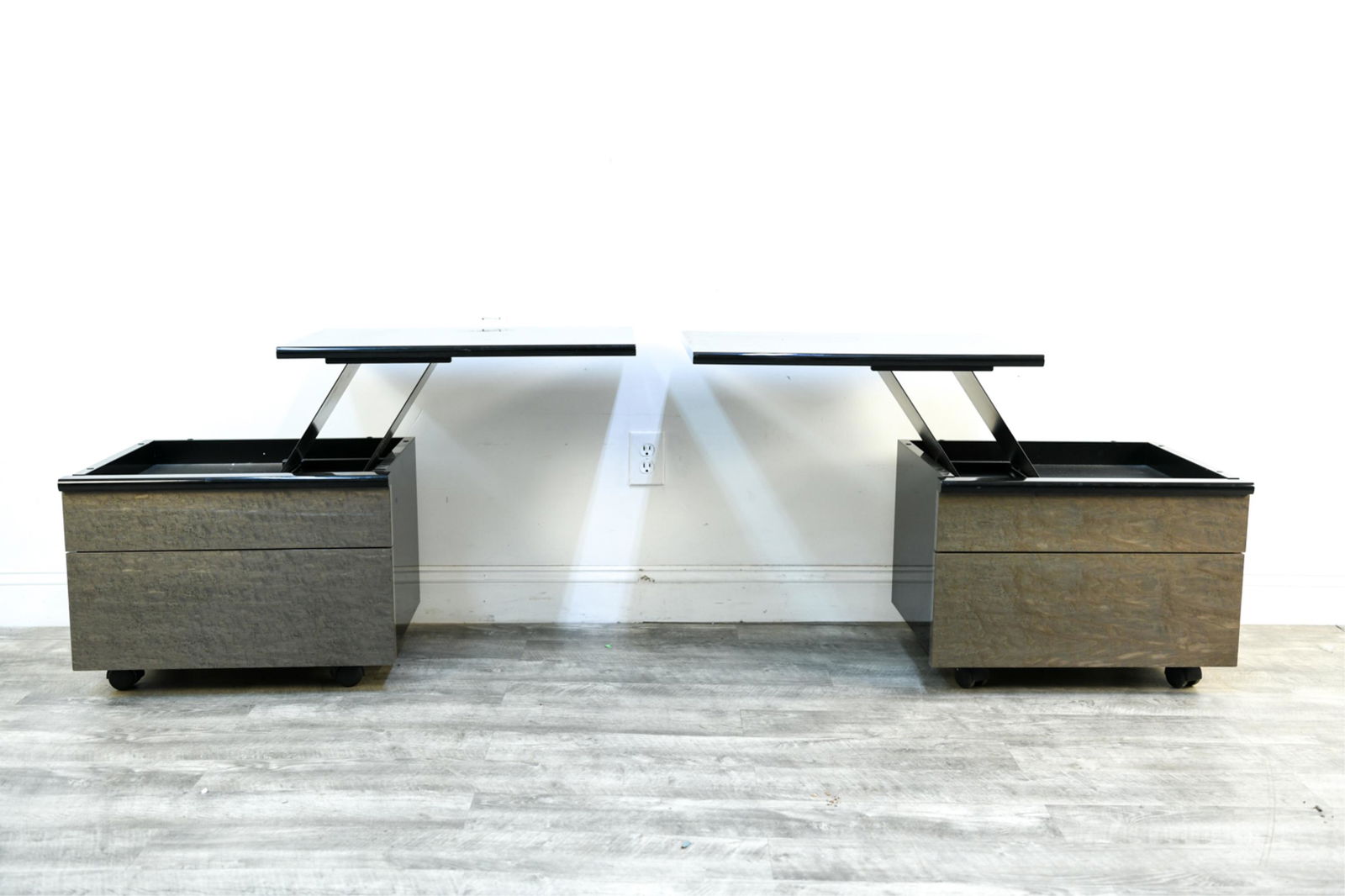 MAURICE VILLENCY MODERN NIGHT STAND SIDE TABLES (1 of 8)