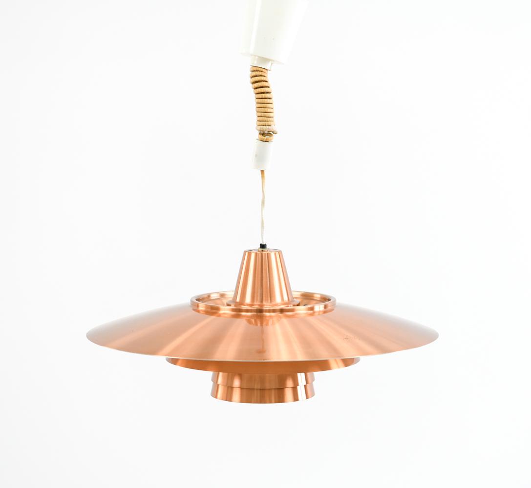 FABRICIUS KASTHOLM STYLE COPPER PENDANT LIGHT (1 of 10)