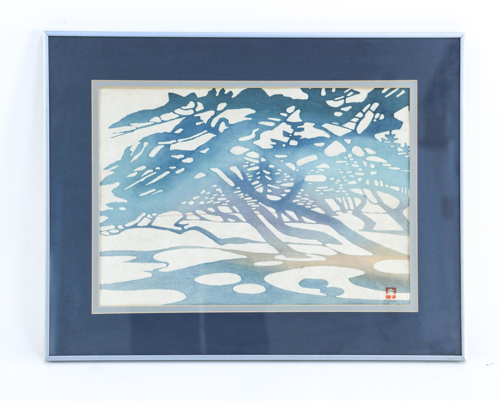MODERN JAPANESE WOODBLOCK PRINT, SIGNED, NUMBERED (1 of 7)