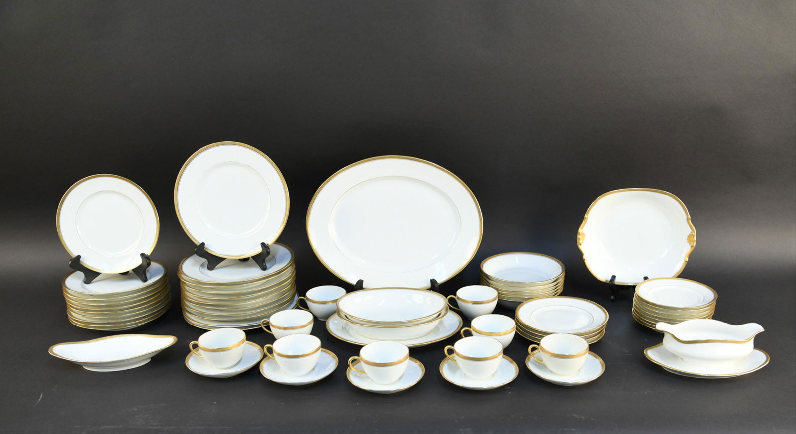 B & CO LIMOGES FRANCE PORCELAIN GROUPING (1 of 11)