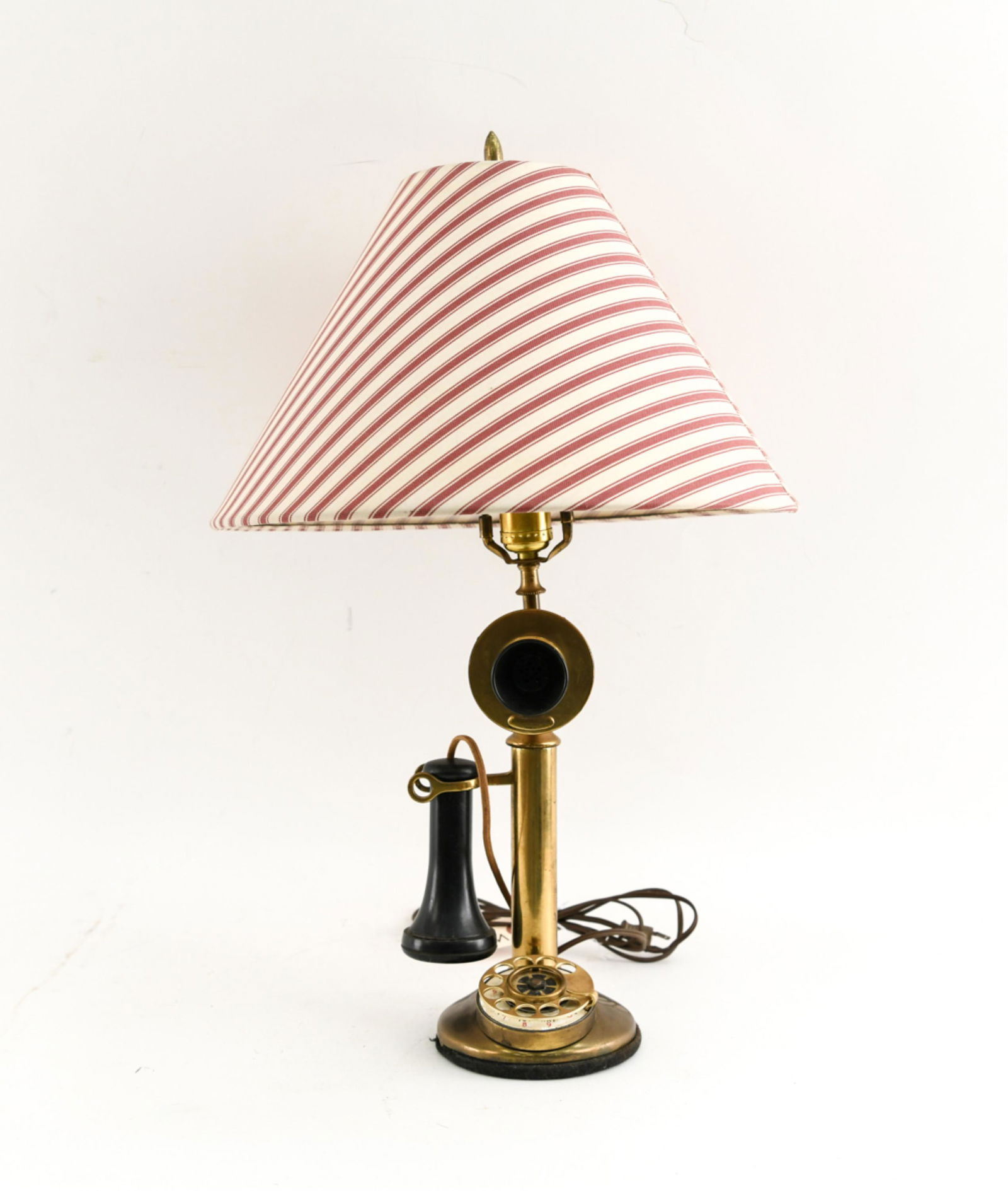 ANTIQUE TELEPHONE LAMP (1 of 9)