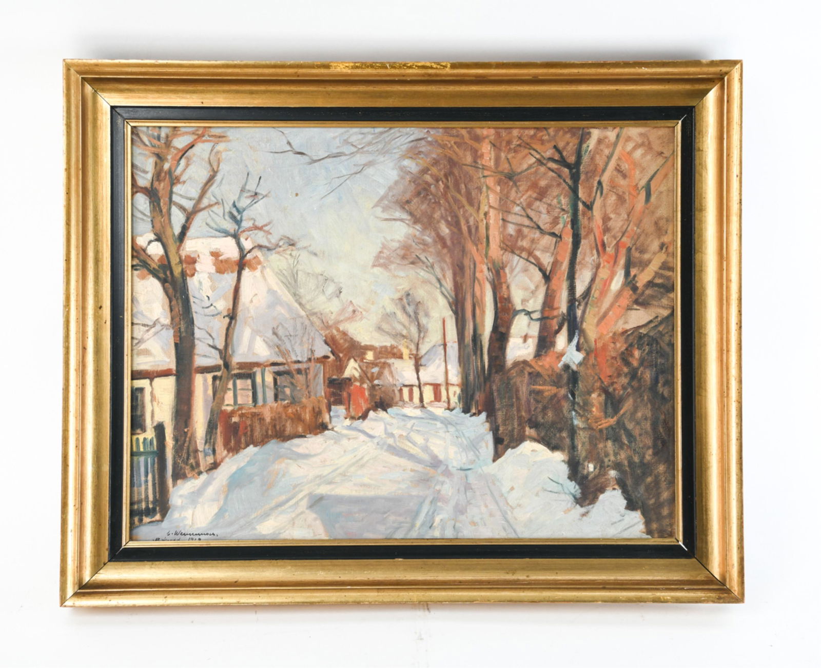 CARL WENNEMOES, DANISH (1890 - 1965) O/C (1 of 12)