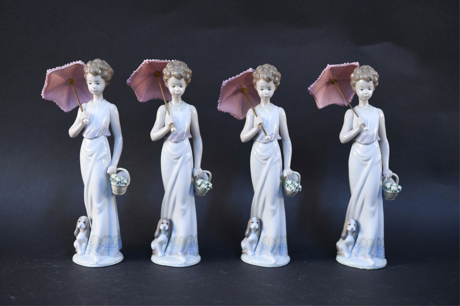 (4) LLADRO GARDEN CLASSIC 7617 GROUPING (1 of 16)