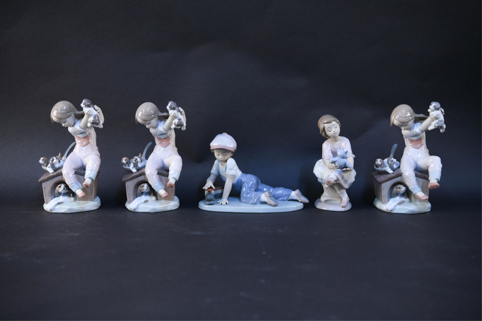 (5) LLADRO CHILDREN GROUPING (1 of 15)