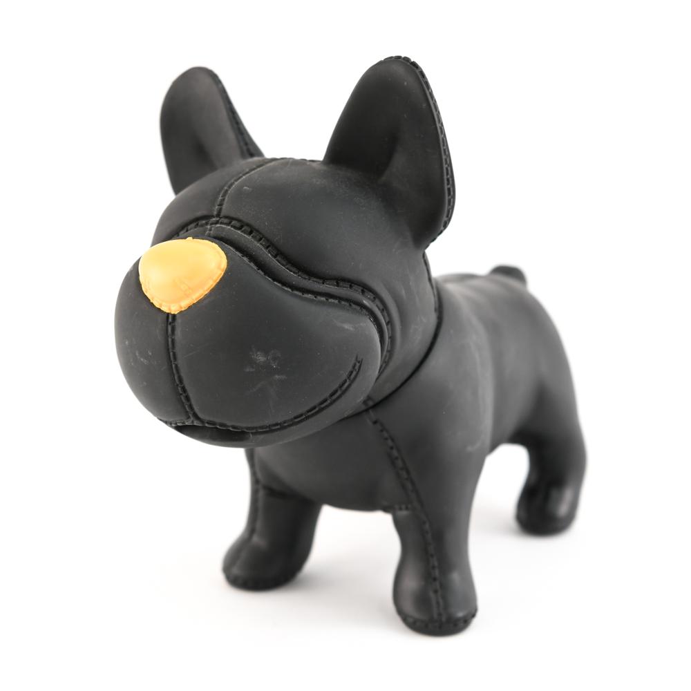 SEMK DESIGNS PUPS BANKER DOG BANK: Marked on belly. Dimensions: H 8.25" x W 9" x D 5" Condition: Light signs of use including a couple handling marks.