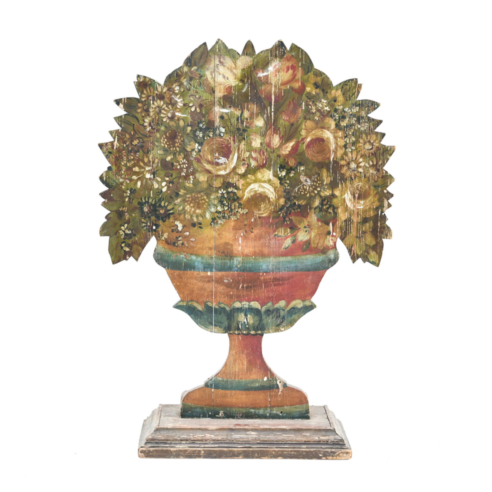 18TH C. / 19TH C DUTCH PAINTED PINE DUMMY BOARD (1 of 12)