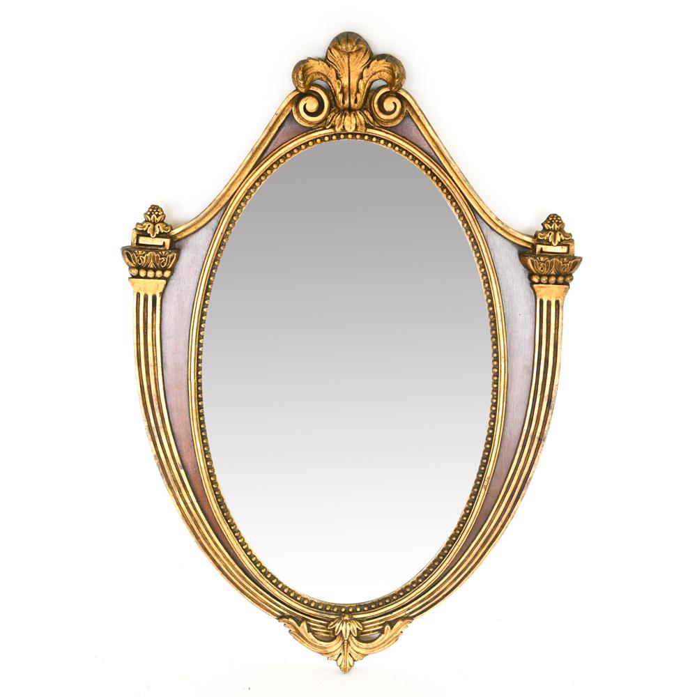 18TH C. STYLE OVAL MIRROR (1 of 6)