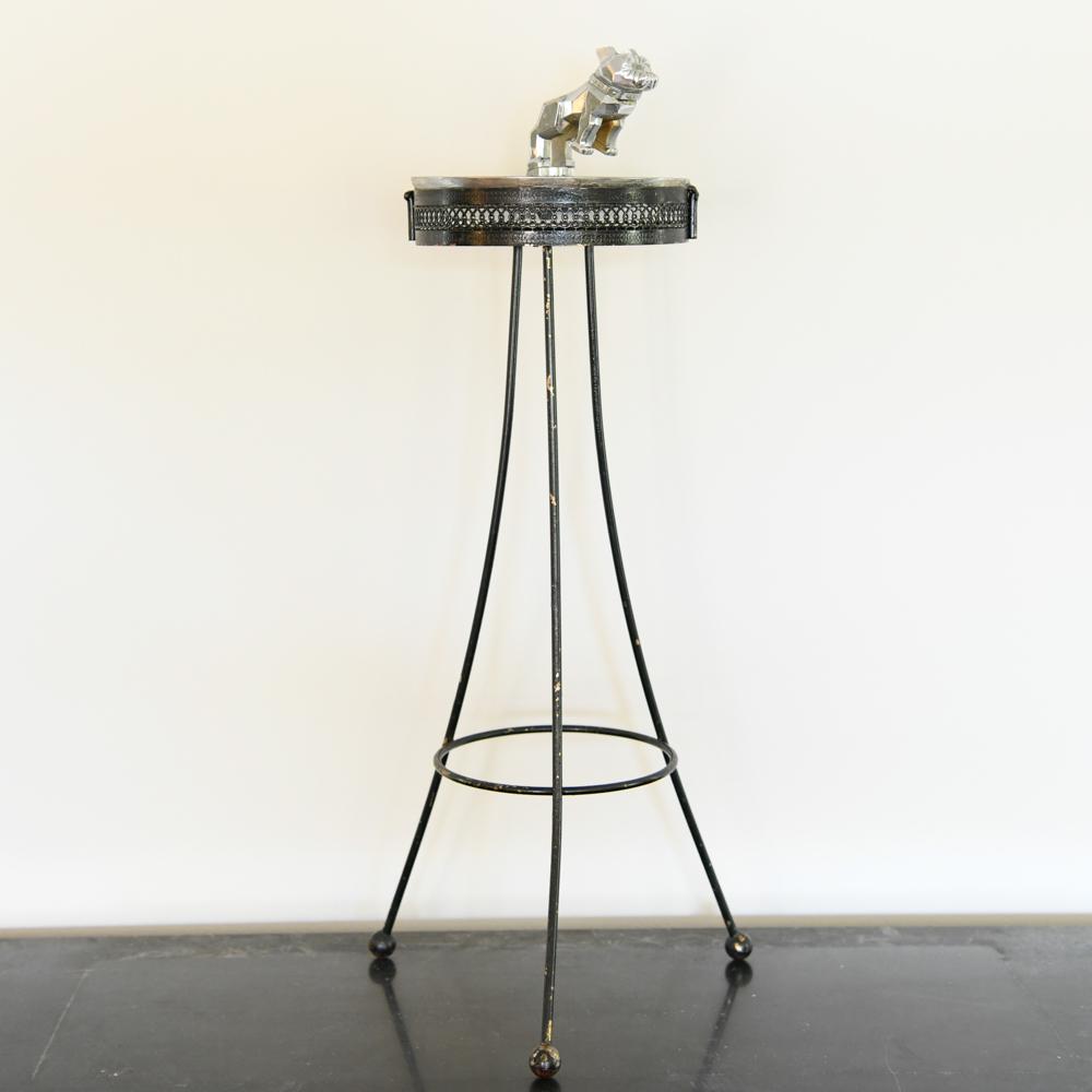 MID-CENTURY MACK TRUCK MASCOT ASHTRAY STAND (1 of 11)