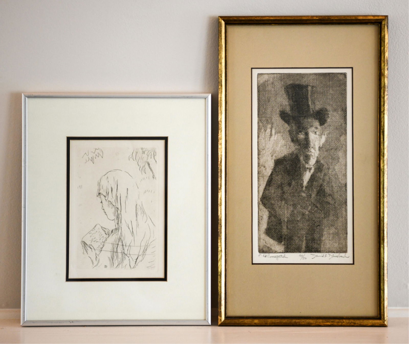 (2) MODERN ETCHINGS (1 of 10)