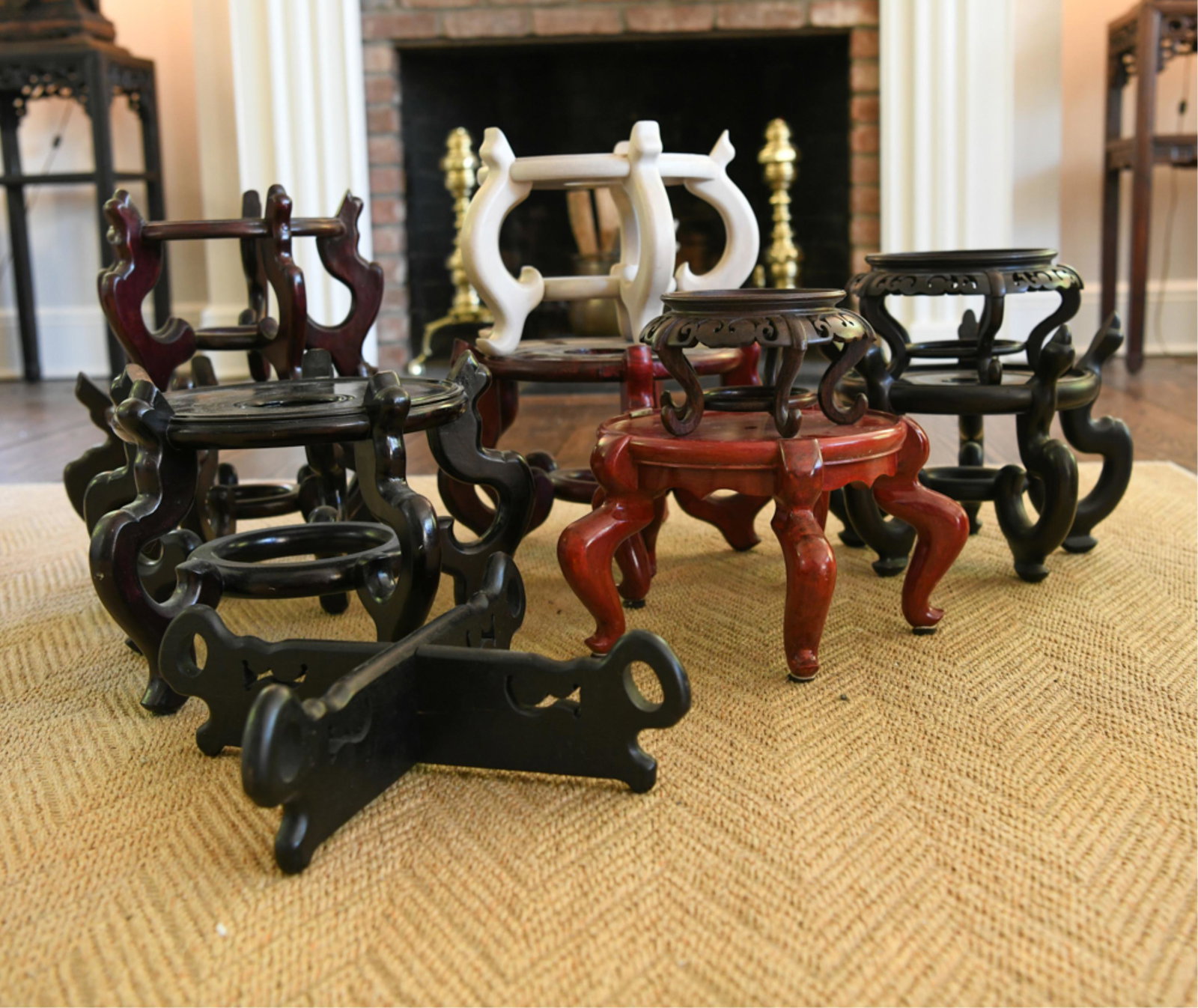 GROUPING OF ASIAN STYLE STANDS (1 of 8)