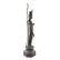 CAST METAL GUANYIN SCULPTURE LAMP - 10