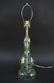 MID-CENTURY ART GLASS APPLIED POLKA DOT LAMP
