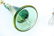 ITALIAN GREEN BLOWN GLASS LAMP - 8