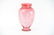 19TH C. CRANBERRY GLASS VASE WITH OVERLAY - 2