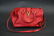 SAINT LAURENT RED LEATHER HANDBAG - 2