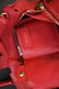 SAINT LAURENT RED LEATHER HANDBAG - 4