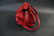 SAINT LAURENT RED LEATHER HANDBAG - 6