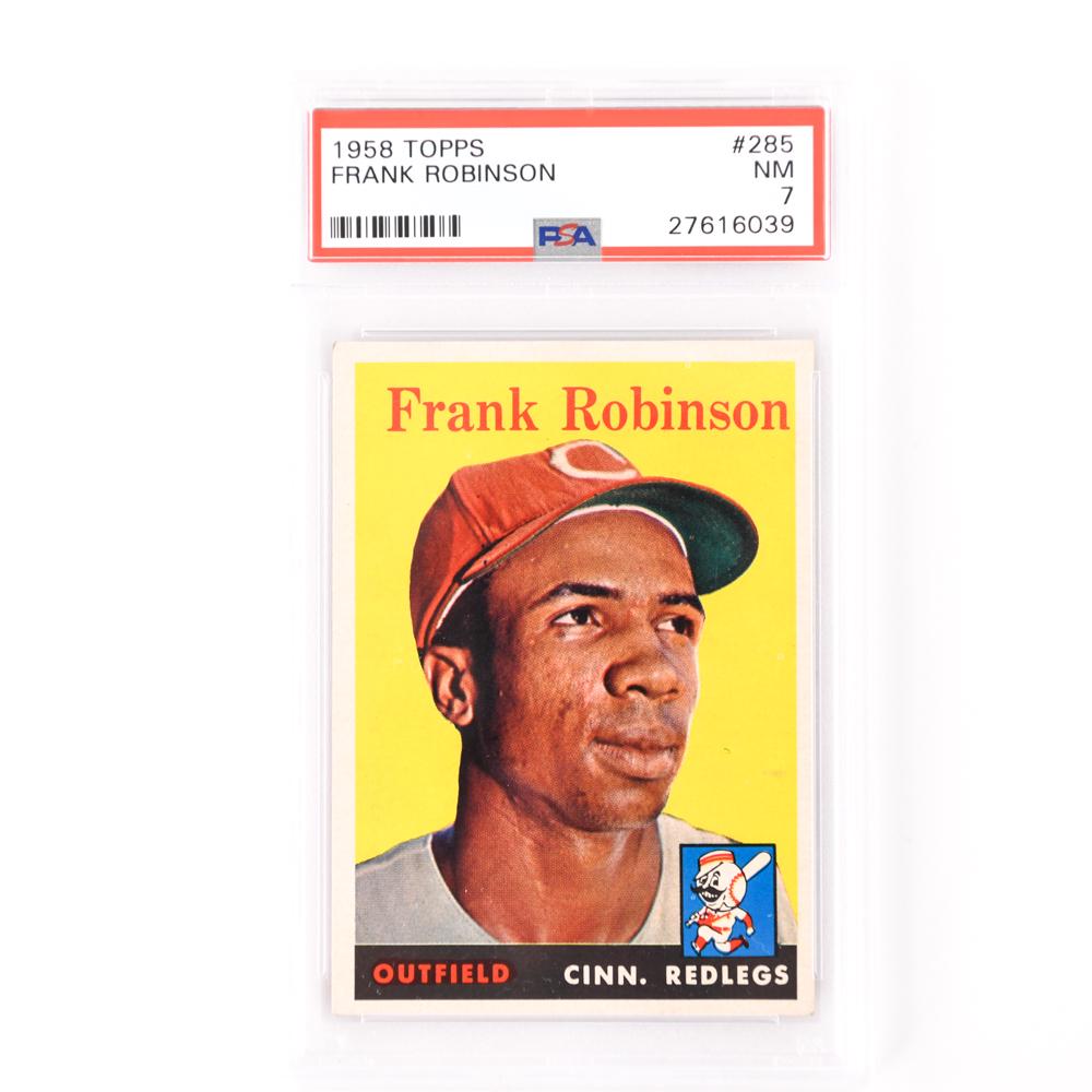 1958 TOPPS #285 FRANK ROBINSON CARD (1 of 2)