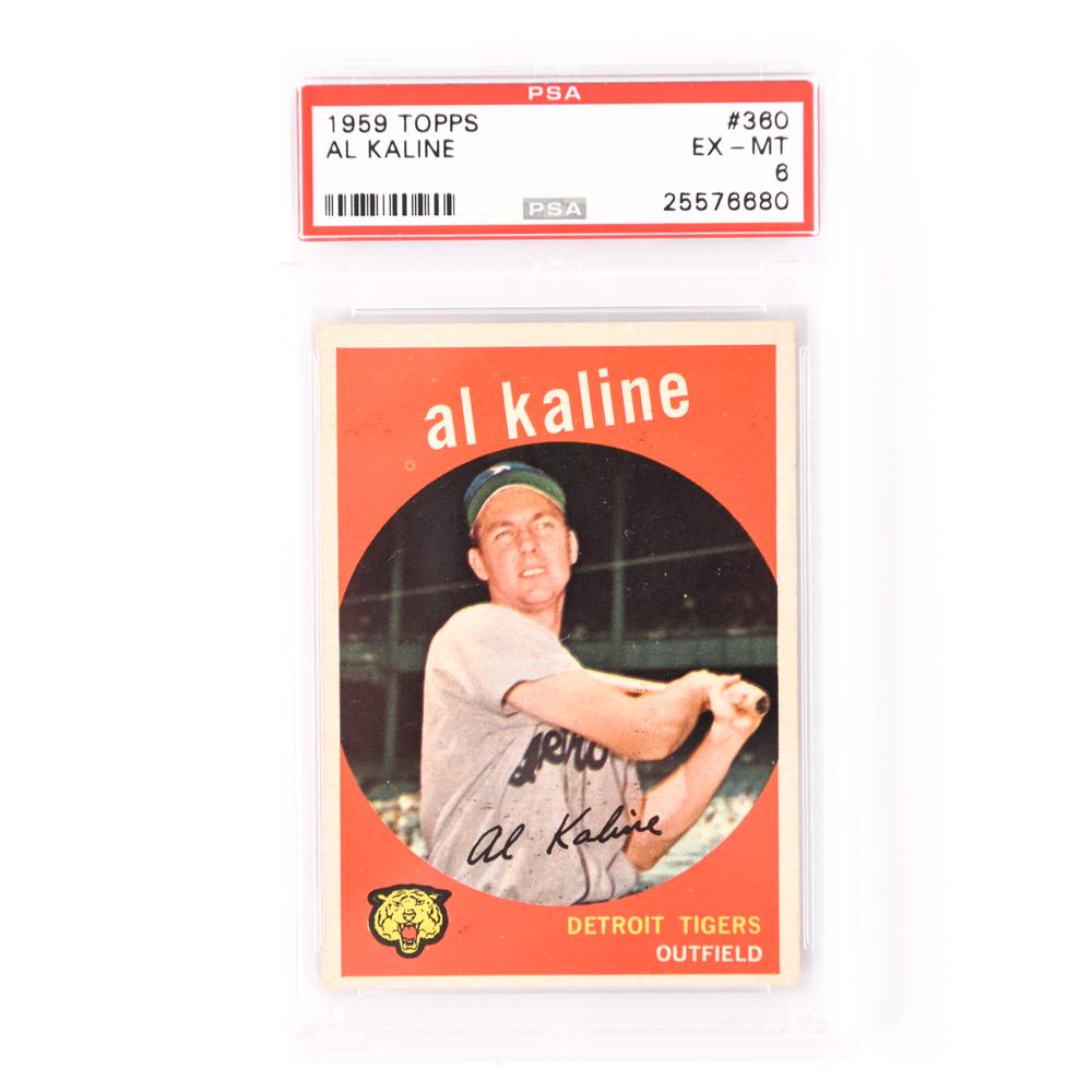 1959 TOPPS #360 AL KALINE CARD (1 of 2)