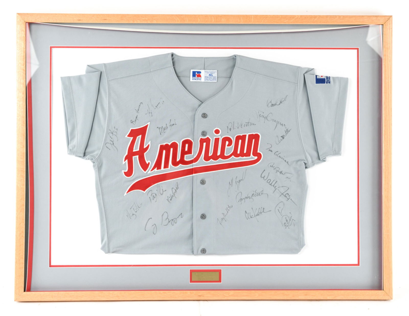1992 MLB ALL STAR GAME SIGNED JERSEY (1 of 9)