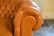 VINTAGE CHESTERFIELD BUTTERSCOTCH LEATHER SOFA - 7