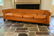 VINTAGE CHESTERFIELD BUTTERSCOTCH LEATHER SOFA - 8