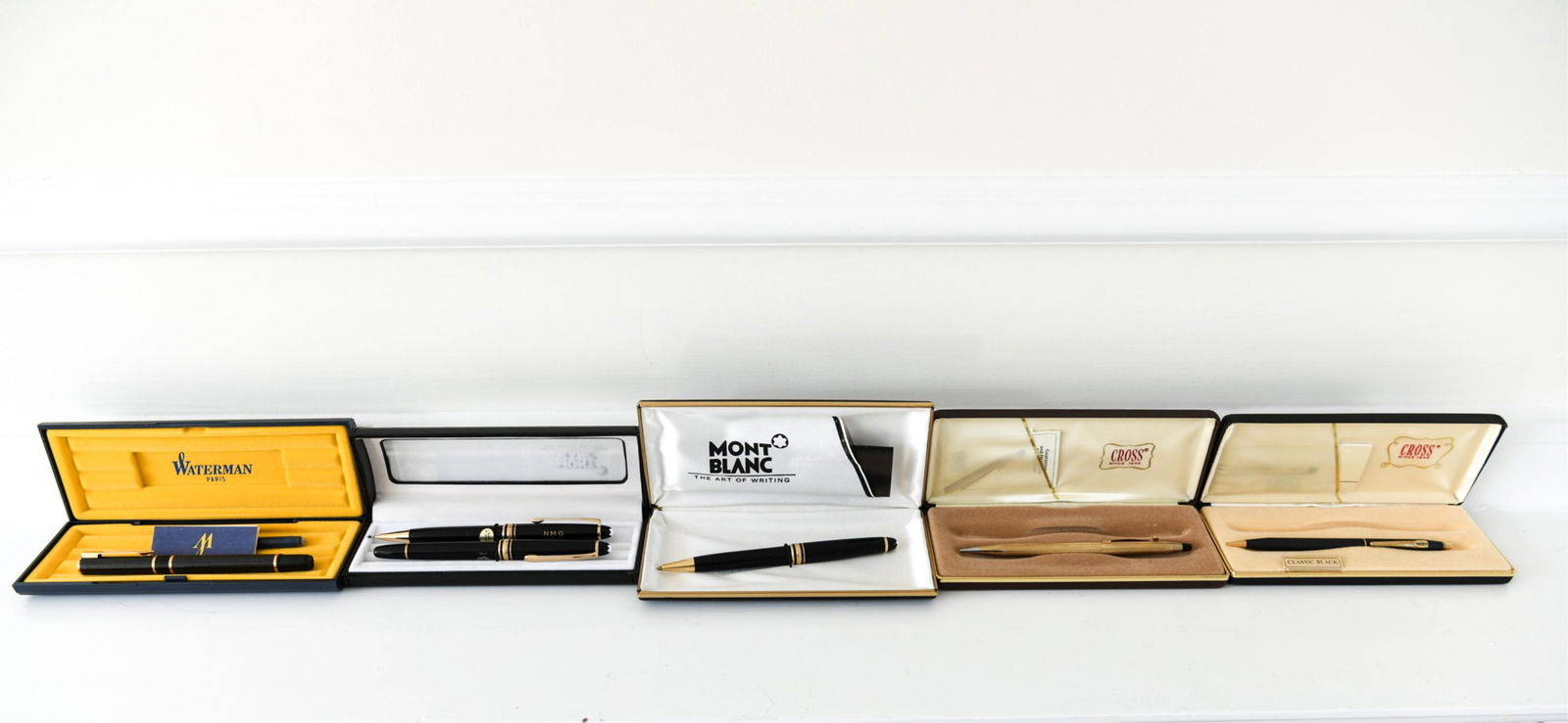 MECHANICAL PENCILS AND PENS INCL MONT BLANC (1 of 7)