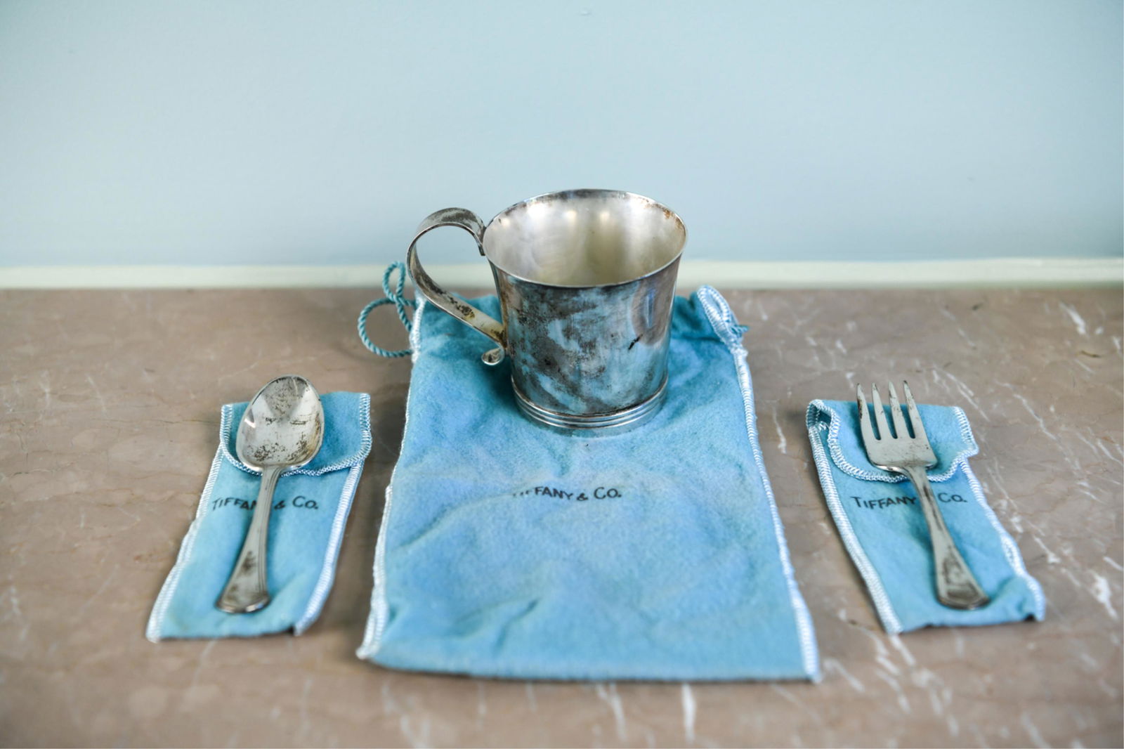 (3) TIFFANY & CO. STERLING CHILDS SET (1 of 12)