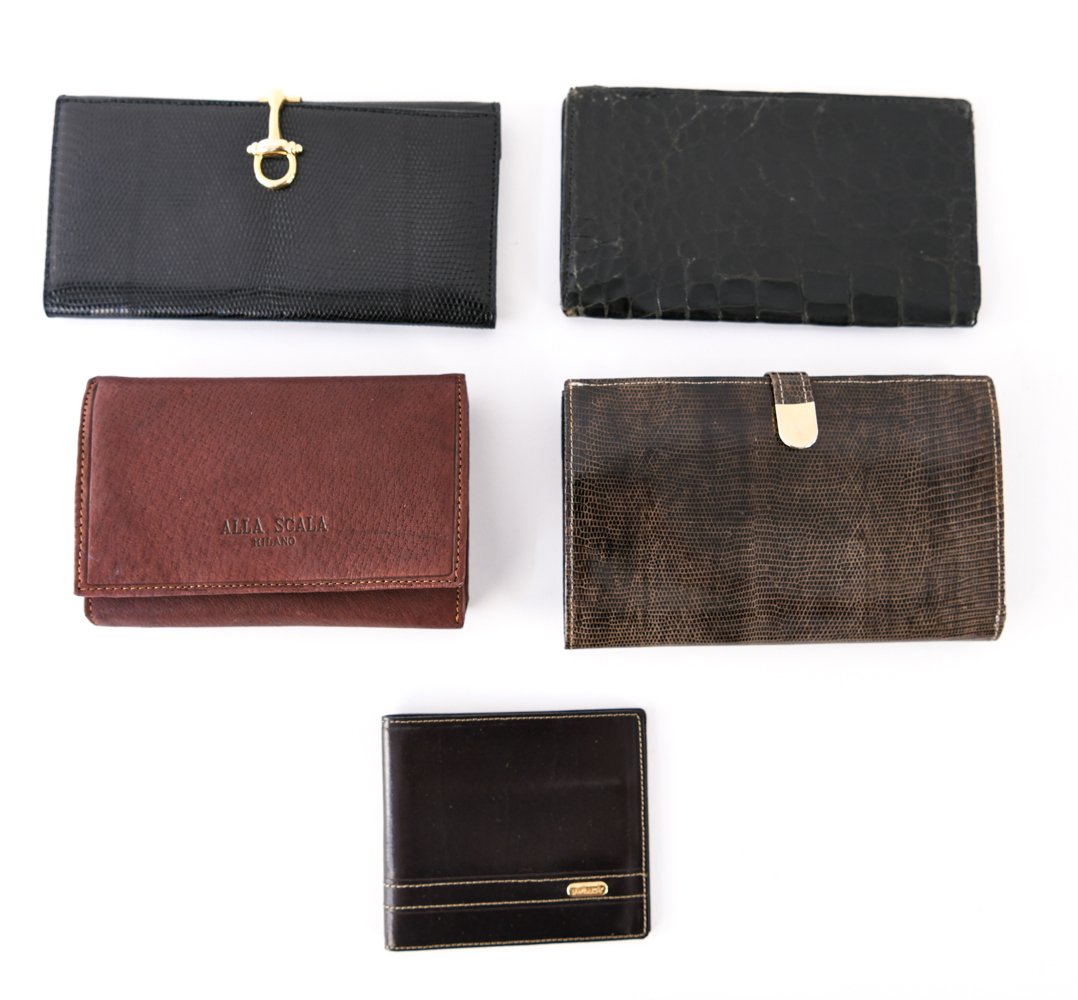 DESIGNER LEATHER WALLETS (1 of 8)