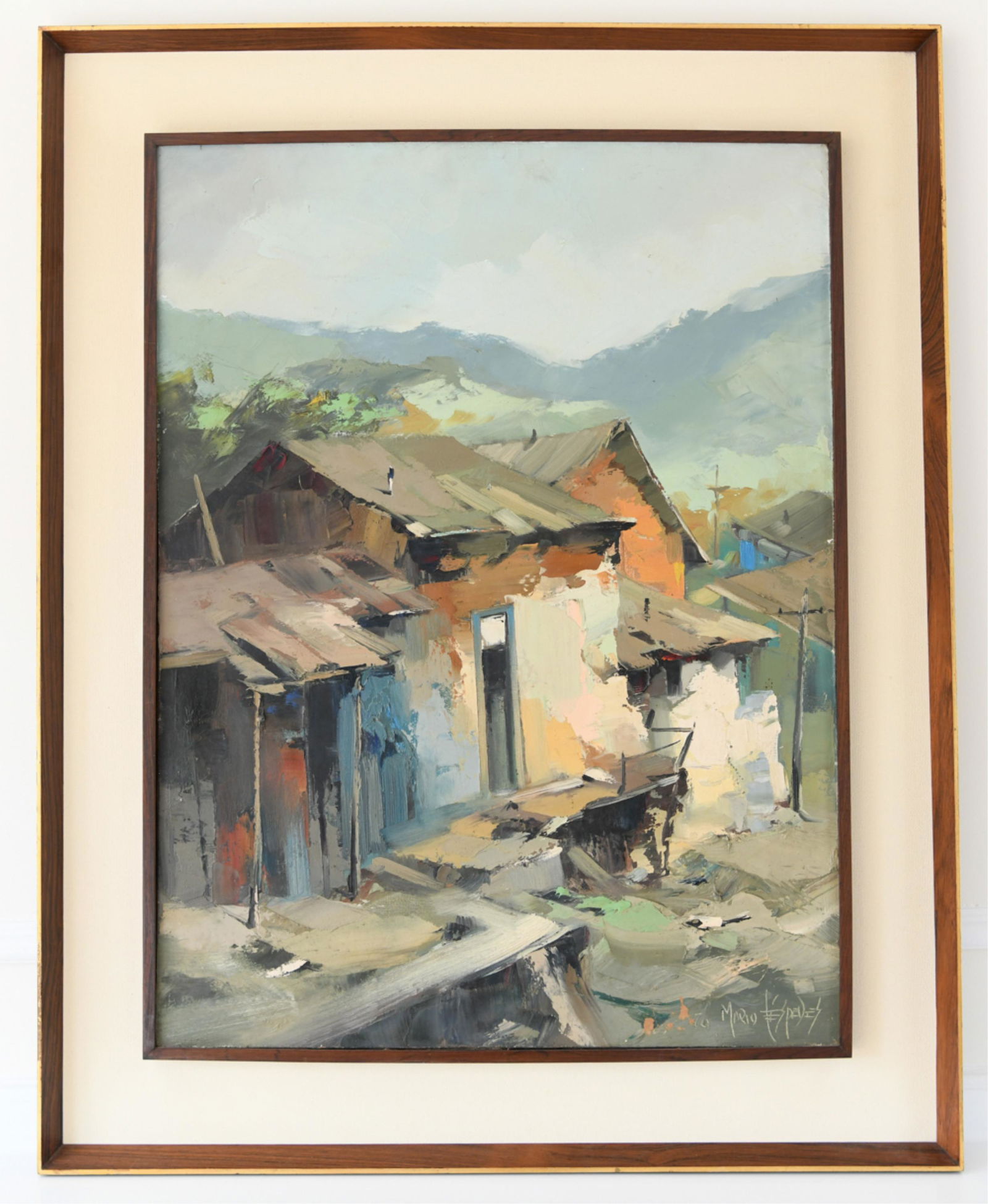 VILLAGE O/C PAINTING (1 of 7)