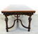 INLAID AND CARVED MAHOGANY EXTENSION TABLE - 14