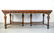 INLAID AND CARVED MAHOGANY EXTENSION TABLE - 2
