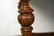 INLAID AND CARVED MAHOGANY EXTENSION TABLE - 9